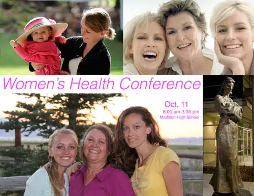 Women's Health Conference flyer for October 11 at Madison High School